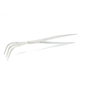 Tweezers w / rake stainless steel 210 mm