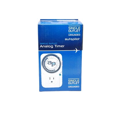 HydroFarm Timer 24h / 15mn Cycle Interval HydroFarm Timer 24h / 15mn Cycle Interval