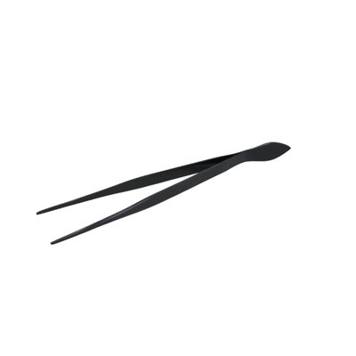 Straight tweezers with spatula 215 mm Straight tweezers with spatula 215 mm