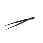 Straight tweezers with spatula 215 mm