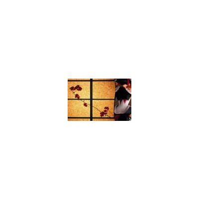 Card - Japanese Gate /  Geisha