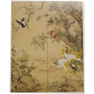 Card - Biitsu "Flowers and Birds"