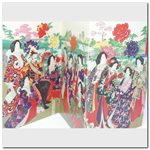 Carte - Box of 12 three-panel - Hashimoto Chikanobu