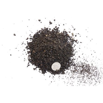 Lava Rock - Fuji 0-1 mm - Black - 10 liters Lava Rock - Fuji 0-1 mm - Black - 10 liters