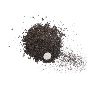 Lava Rock - Fuji 0-1 mm - Black - 10 liters