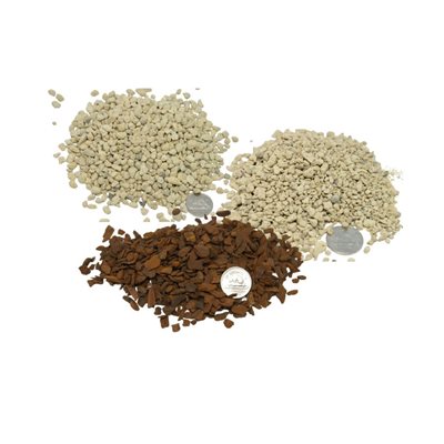 Trio - Pumice / Chabasai / Bark - 4 liters Trio - Pumice / Chabasai / Bark - 4 liters