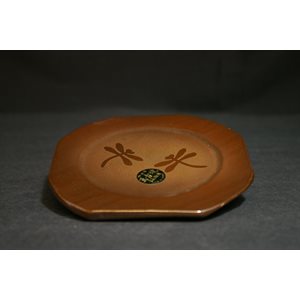 Dragonfly platter 13 cm