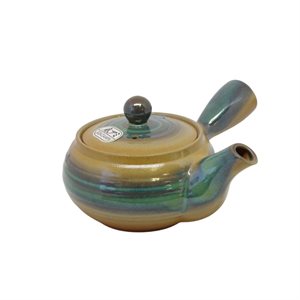 Teapot JAP - Beige and Green